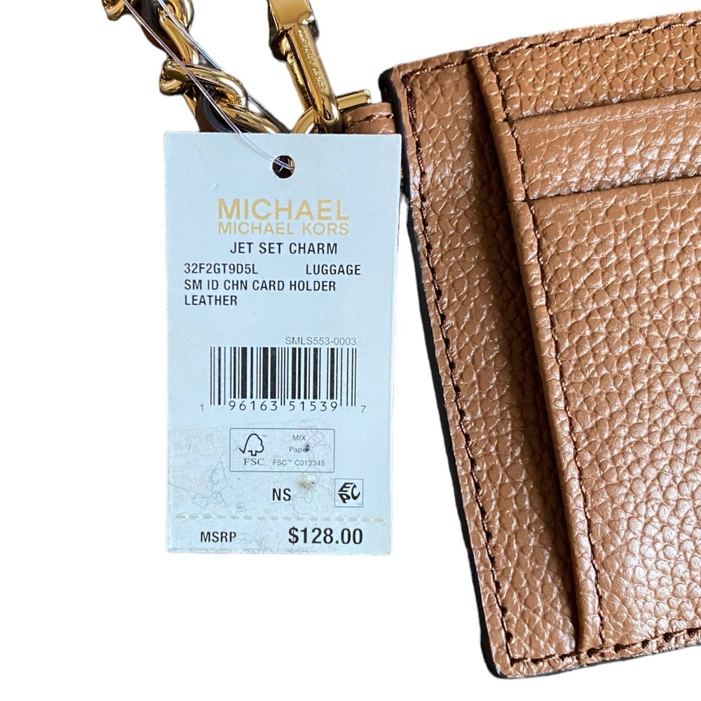 MICHAEL Michael Kors Jet Set Charm Small Id Chain Card Holder - Picture 10 of 10